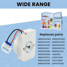 WR60X23584, WR60X31522, WR60X28783 Evaporator Fan Motor for GE and Hot-Point Refrigerator Replaces WR60X10046