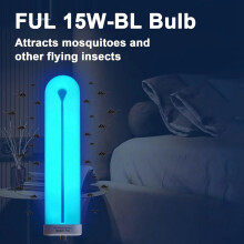 Bug Zapper Replacement Light Bulb for 15 Watt Insect Attracting Lamp,7.5-Inch FUL 15W-BL U-Shaped Bulb for 15wht 6 Pack