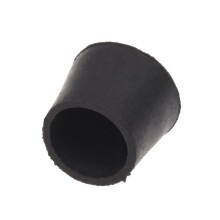 80 Stueck Gummi Abdeckung Stuhl Tischbein Einbau Fuss Pads - Schwarz