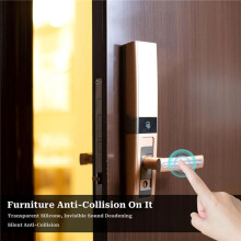 Rubber Chair Wall Protector From Chair Back,18 Pack Clear Furniture Bumpers Silicone Cabinet Door for Shower Doors