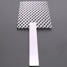 2Sztuki 20X5Cm Siatka Platynowana Anoda Tytanowa z Rodu BiżUteria Plater NarzęDzie Siatka z Uchwytem NarzęDzie Jubilerskie dla Jubilera