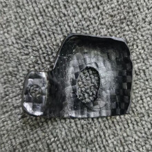 Motorcycle Carbon Fiber Brake Fluid Reservoir Protector Oil Cup Protector Cover for