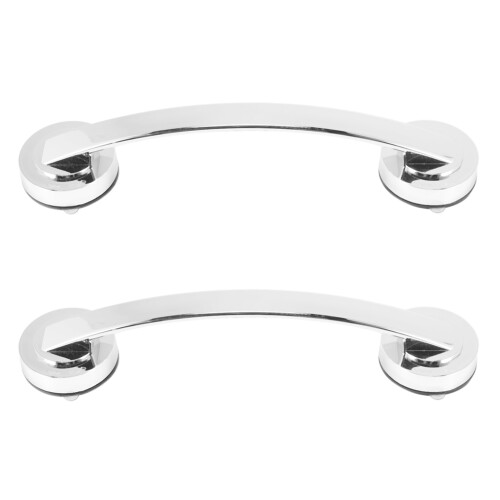 2X Suction Cup Style Handrail Handle Strong Sucker Installation Hand Grip Handrail