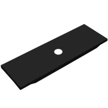 For IGT Table Unit Accessories Black Silver Board Camping IGT Table Accessories Stainless Steel Table Board 0.5UnitBlack