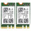 2X QCNFA335 Wireless Network Card, NGFF M2 Interface 4.0  Wireless Network Card Support System Win7/Win8/Win10 1