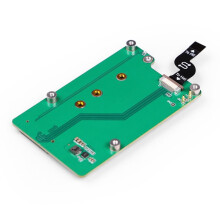 PCIe to M.2 Hat for Raspberry Pi 5, Support PCIe Gen2 Gen3 NVMe SSD, Hailo8/8L, Support Coral AI Accelerators
