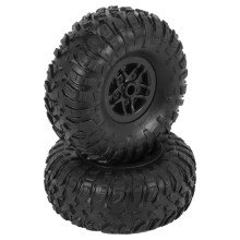 12 Pcs RC Car Tires Wheels Rims Set for MN D90 D91 RC Car Spare Parts Crawler Car Assembled Tyre for Truck Parts