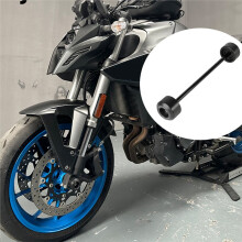 Motorcycle Front Wheel Axle Bars Crash Slider Protector Bars Wheel Hub Protector for GSX-8R GSX-8S