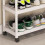 Plastic Simple Shoe Rack, Removable Shoe Cabinet Behind the Door, Multifunctional Storage Rack 4