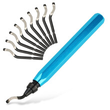 Deburring Tool with 10 Blades,Deburring Tool 3D Printing,Deburring Tool for Metal,Resin,Copper,Plastic,3D Printed Edges