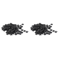240 Pcs 2.54mm Standard PCB Shunts Short Jumper Cap Connector