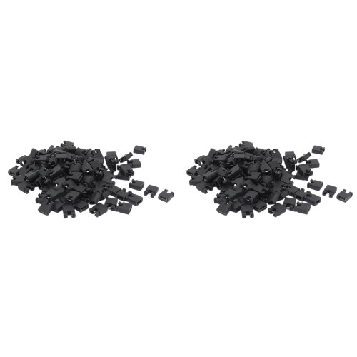 240 Pcs 2.54mm Standard PCB Shunts Short  Jumper Cap Connector