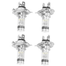 4Pcs High Power LED H4 Hb2 9003 Bulb 100W 20LED Car Fog Light Lamp Headlights 6000K White