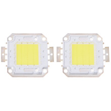 2X 30W White LED IC High Power Outdoor Flood Light Lamp Bulb Beads Chip DIY 2200LM