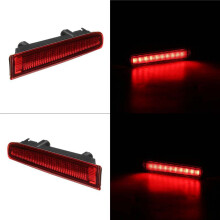 16Pcs Car Third High Brake Light Barn Door Rear Brake Light High Mount Stop Lamp for- T5 T6 Red