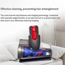 Electric Mattress Dust Mite Removal Brush Compatible with V7 V8 V10 V11 V15 Hair Removal Vacuum Spare Parts for Couch Cushions