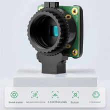 For Raspberry Pi Global Shutter Camera RAW10 CS/C Lens 1.6MP IMX296 1456x1088 RPI Camera