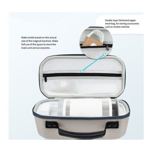 Projector Accessories Storage Box Protective Case Hard Shell Carrying Bag for  the Freestyle  Projector 2