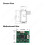 RC Flight Simulator 0.96-Inch LCD Instrument Cluster Display Interior Dashboard Panel for Scale Car/Crawler Model 6