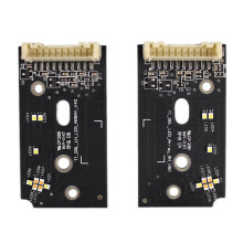 1Pair Front Headlight DRLChip Board for QX50 19-23 FULL LED Light PCB Board Daytime Running Light Source Chip