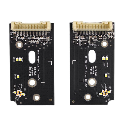 1Pair Front Headlight DRLChip Board for  QX50 19-23 FULL LED Light PCB Board Daytime Running Light Source Chip