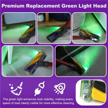 Laser Soft Roller Cleaner for V12 Detect Slim / V10 Digital Slim Vacuums, Illuminating Hidden Dust and Debris