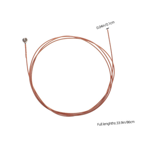 1 Pack Acoustic Guitar Strings for Folk Guitar, Fast Replacement and Easy Maintenance 1