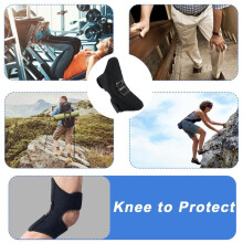 Joint Support Knee Braces 2 Pack,Non-Slip Support Brace for Men Women, Powerful Rebound Spring Force Protection Boosterk