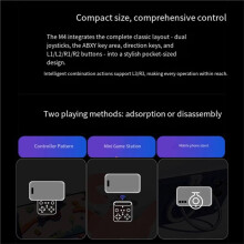 Abxylute M4 Mobile Phone Gamepad Magnetic Mobile Gamepad Mobile Game Controller Retro Emulation Accessory C