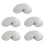 1000 Pcs 3 Inch Silver Wine Pourer Discs Drip-Proof Drip Pouring Pour Spout Pour Wine Thin Slice 2