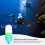 Balises de Plongée LED Sous-Marines Lumineuses, Lampes Torches de Camping 3