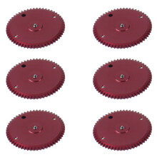 6X Watch Parts 3135-540 Red Reversing Wheel Mounted Replacement for VR 3135 Watch Movement Repair Spare Part