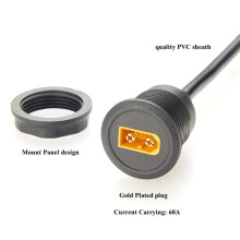 New XT60 Male to Female Extension Cable Flush Panel Mount XT60 Charge Power Cable for Aircraft Airplane Battery Power