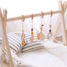 Anneaux en Bois Brut pour Loisirs Créatifs, Anneaux en Bois Massif Naturel de 75 mm pour Macramé et Bijoux (Lot de 20)