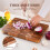 High Quality 15 Inch Rectangular Cutting Board End Grain Acacia Wood Chopping Board with Side Handle 3