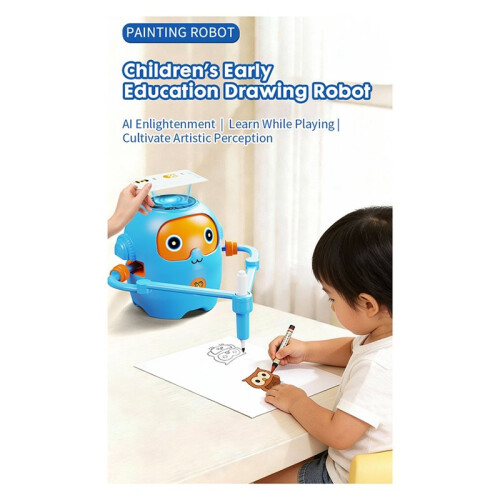 4 Generation NFC Educational Drawing Robot for Kids Interactive Learning for Early Childhood Enlightenment B 2