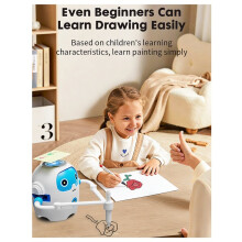 4 Generation NFC Educational Drawing Robot for Kids Interactive Learning for Early Childhood Enlightenment B