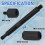 Injector Puller Tool with Slide Hammer, Common Rail Injector Remover W/ M8, M12, M14 Thread Adapter 6