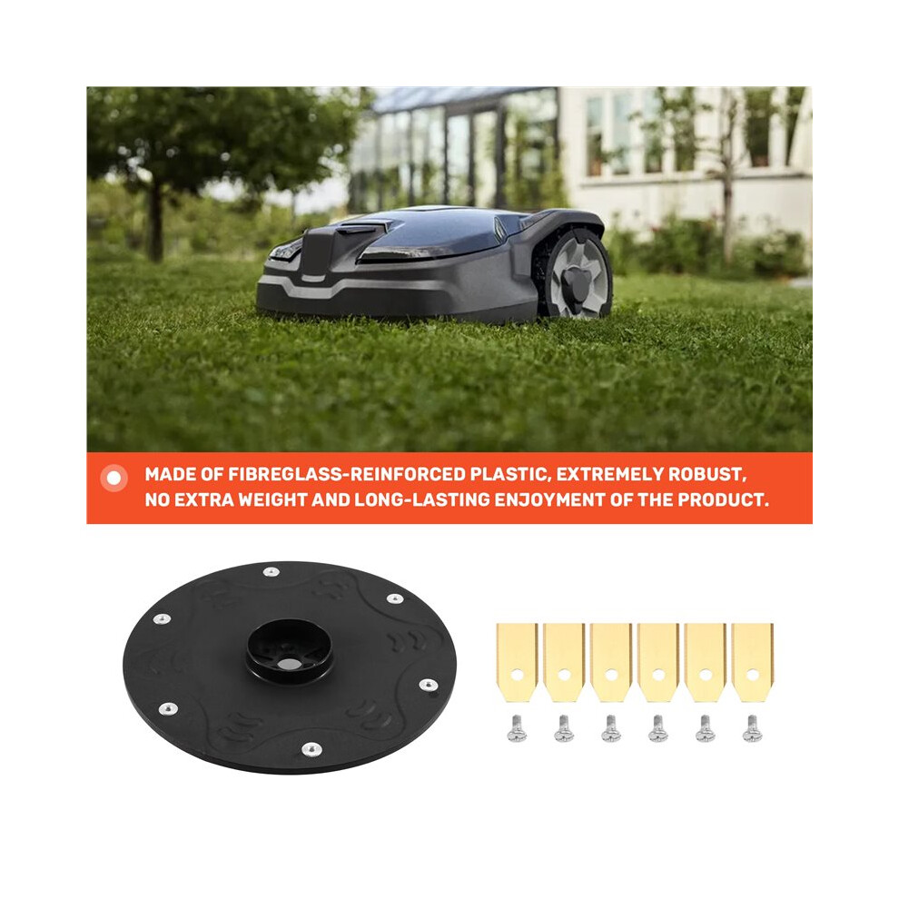 Blade Disc Cordless Grass Trimmer For Automower 305 310 315X 405 410 Awd(197Mm)With Trimmer Blades 4713781285462