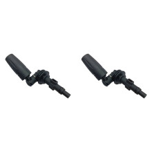 2X Hogedrukwaterpistool, 360 Graden Draaibaar Mondstuk, Kan Worden Uitgewaaid of met een Rechte Waterstraal voor Het Wassen van de Auto