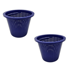 2X Pool Skimmer Basket Swimming Pool Skimmer Replacement Basket Easy to Use Mesh Basket Filter Out the Leaves Grass