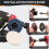 70Pcs/Set 2"R-Type Quick Change Disc 50mm Sanding Disc Roll Lock Conditioning Disc for Metal Rust Removal 1