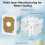 For    405 Combo 505 Combo Robot Vacuum Cleaner Main Side Brush Dust Bag Hepa Filter Accessories 5