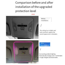 For  RAV4/Wildlander 2020-2025 Headliner Lighting Ceiling Reading Ambient Lamp Roof Atmosphere Lights White Light