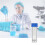 600Pcs 5Ml Plastic Graduated Vial Storage Container Test Tubes with Screw Caps 3