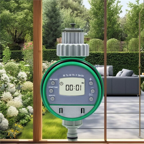 Design Plastic Digital Irrigation Timer Control Garden Waterproof Automatic  Serviceable User-Friendly Lawn 2