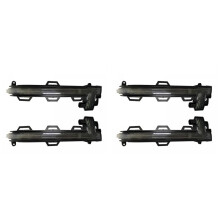 4x Boczny Kierunkowskaz na Lusterko Wsteczne Samochodu 63137291217 63137291218 dla X3 F25 X4 F26 X5 F15 X6 F16 Akcesoria