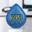 2X Digital Bathroom Clock Waterproof Shower Clock Timer Temperature Humidity Visual Countdown Timer Wall Clock 3