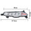 LED Daytime Running Lights for  Tucson 2015 2016 2017 2018 Car Front Bumper Daytime Running Light Assembly 6