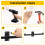 Heavy Duty Wall Mount Blower Holder Steel Organizer for Backpack Leaf Blowers 2